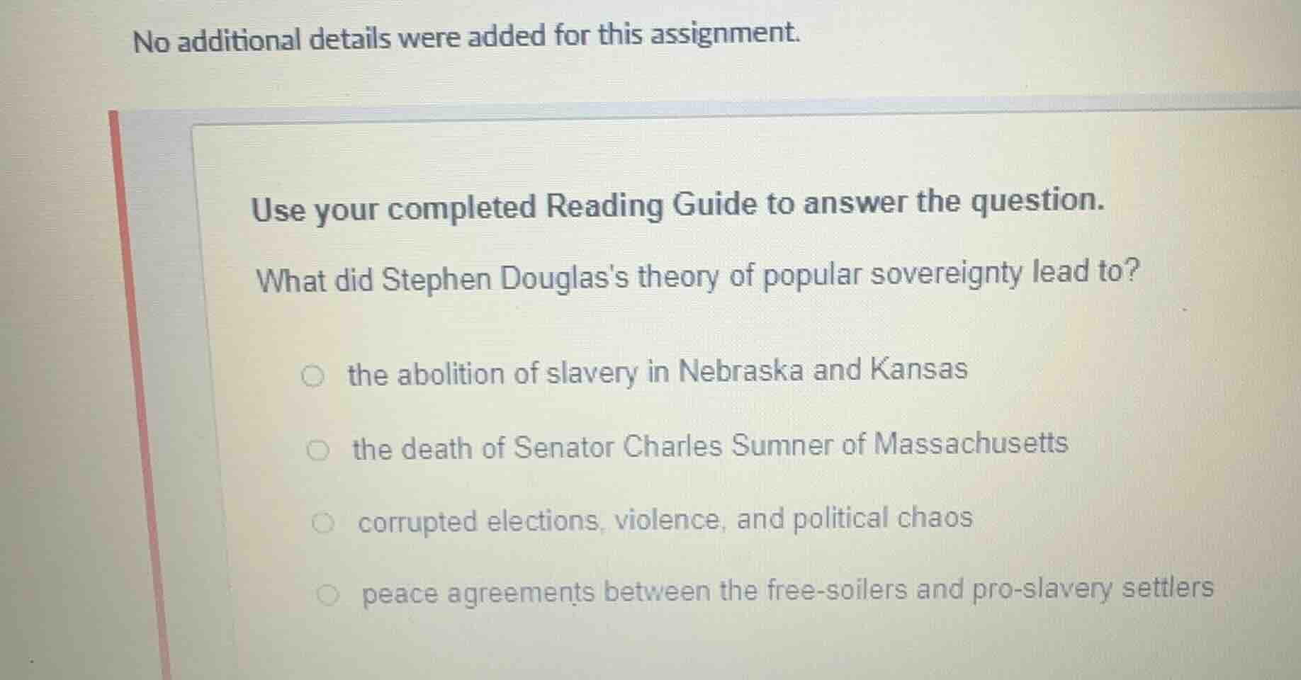 no additional details were added for this assignment. use your complete…