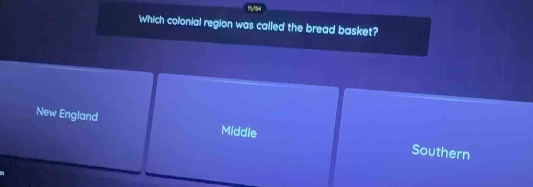 which colonial region was called the bread basket? new england middle s…