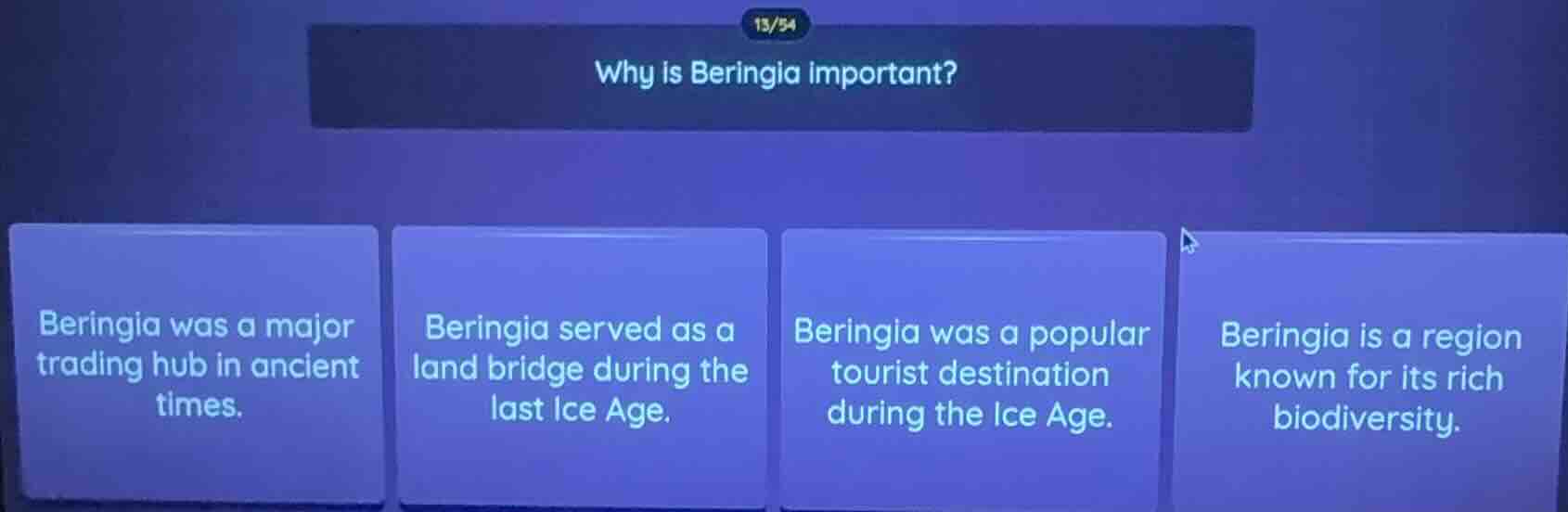 why is beringia important? beringia was a major trading hub in ancient …