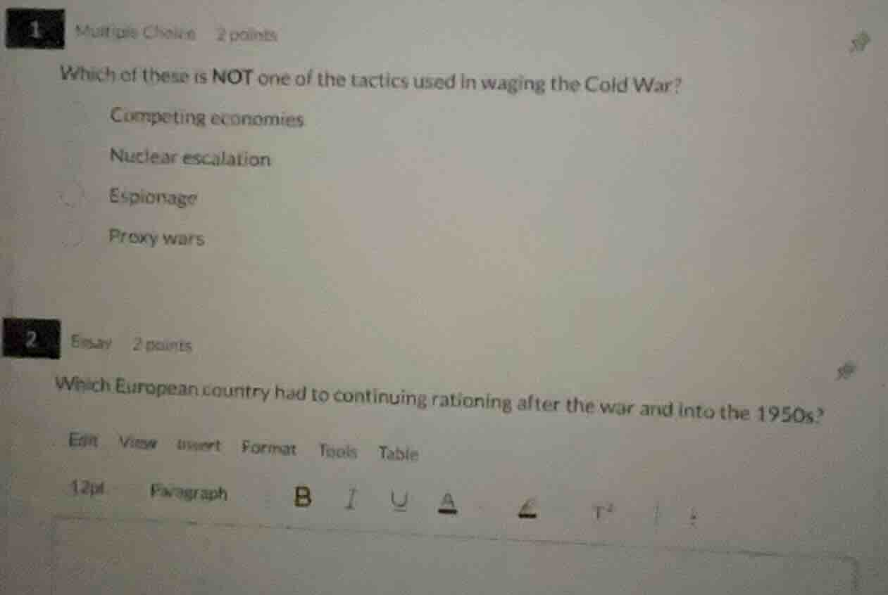 1. multiple choice 2 points which of these is not one of the tactics us…