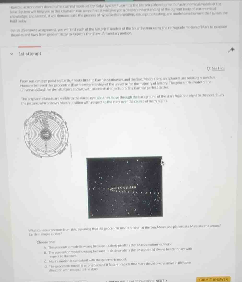 how did astronomers develop the current model of the solar system? lear…