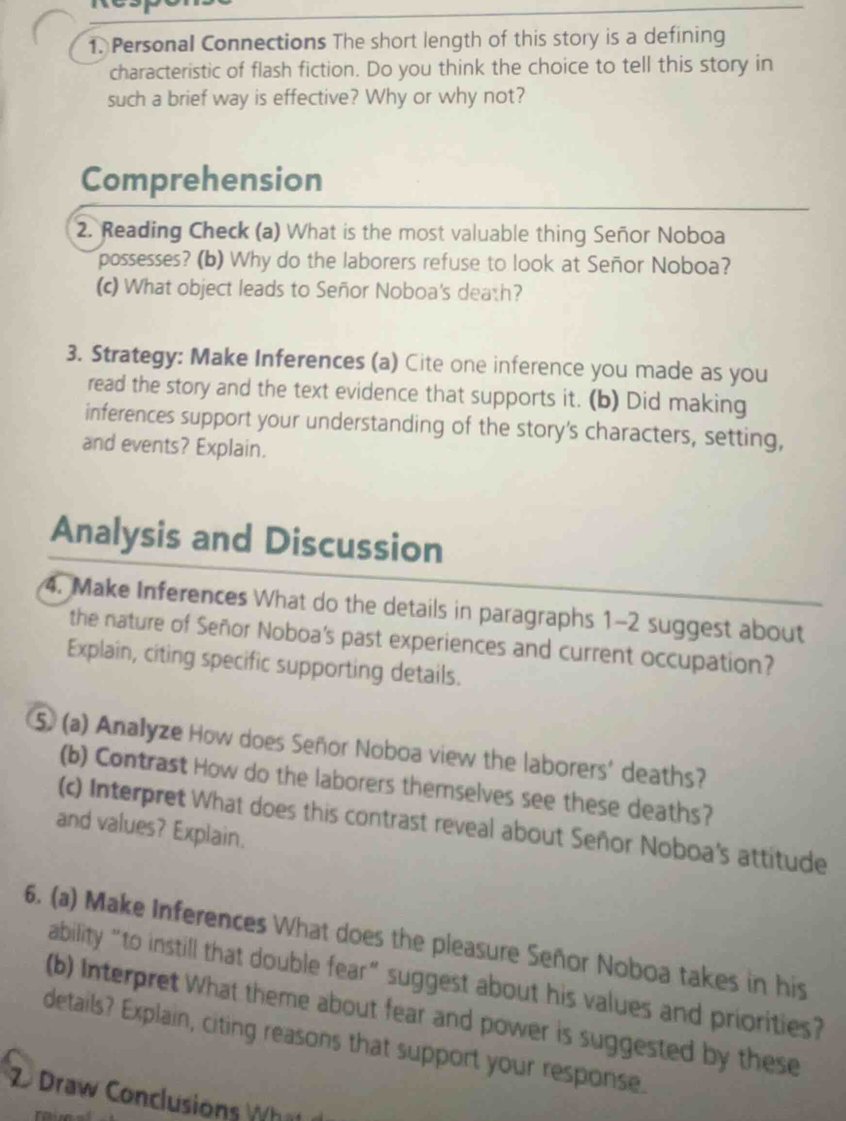 1. personal connections the short length of this story is a defining ch…