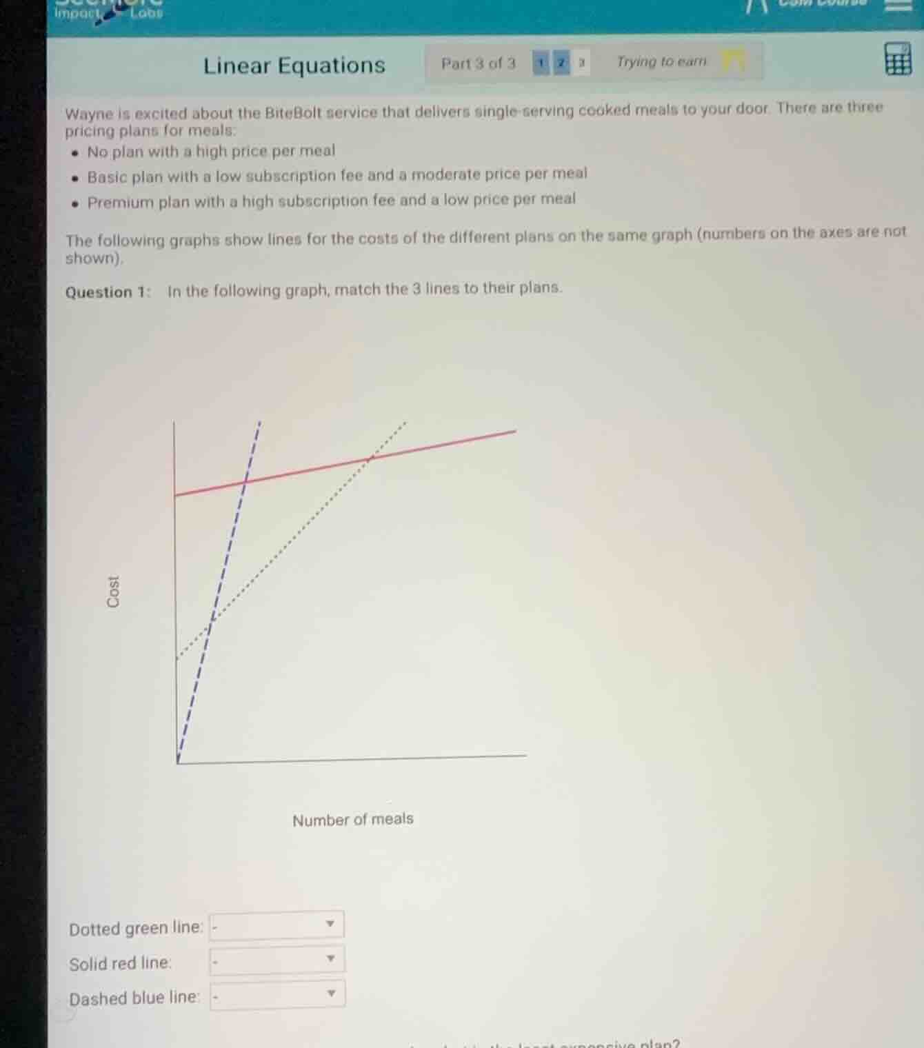 linear equations wayne is excited about the bitebolt service that deliv…