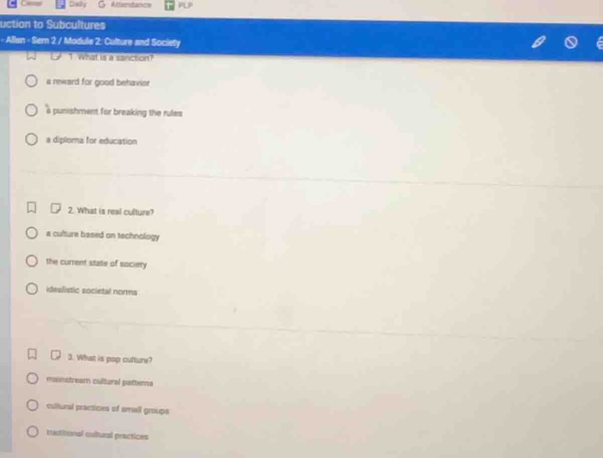 uction to subcultures - allen : sem 2 / module 2: culture and society 1…