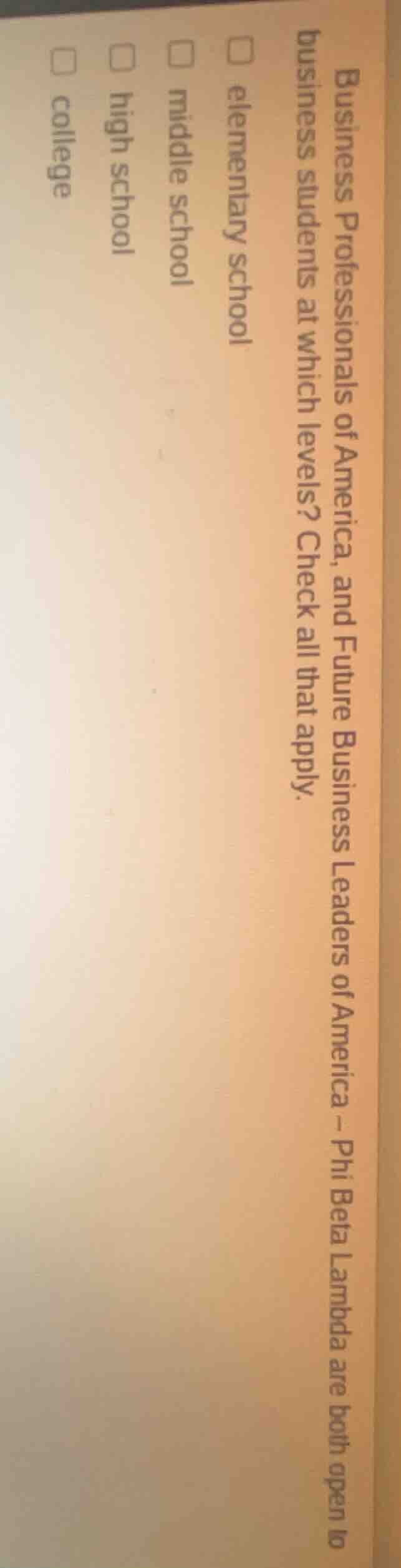 business professionals of america, and future business leaders of ameri…