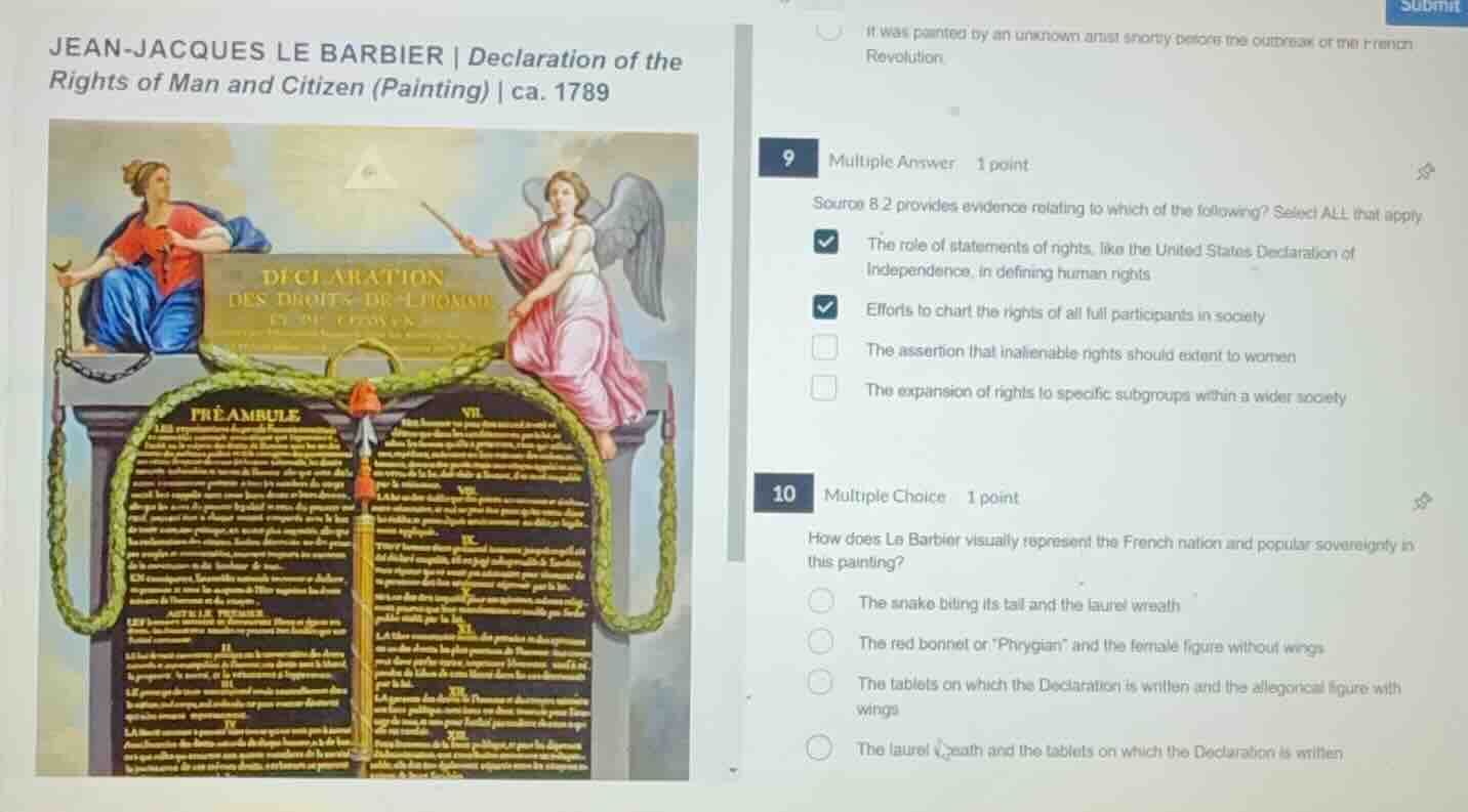 jean - jacques le barbier | declaration of the rights of man and citize…