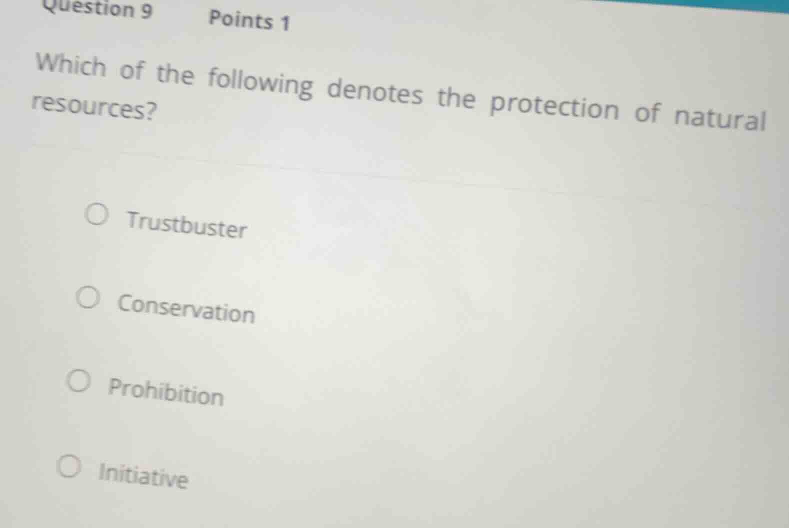question 9 points 1 which of the following denotes the protection of na…