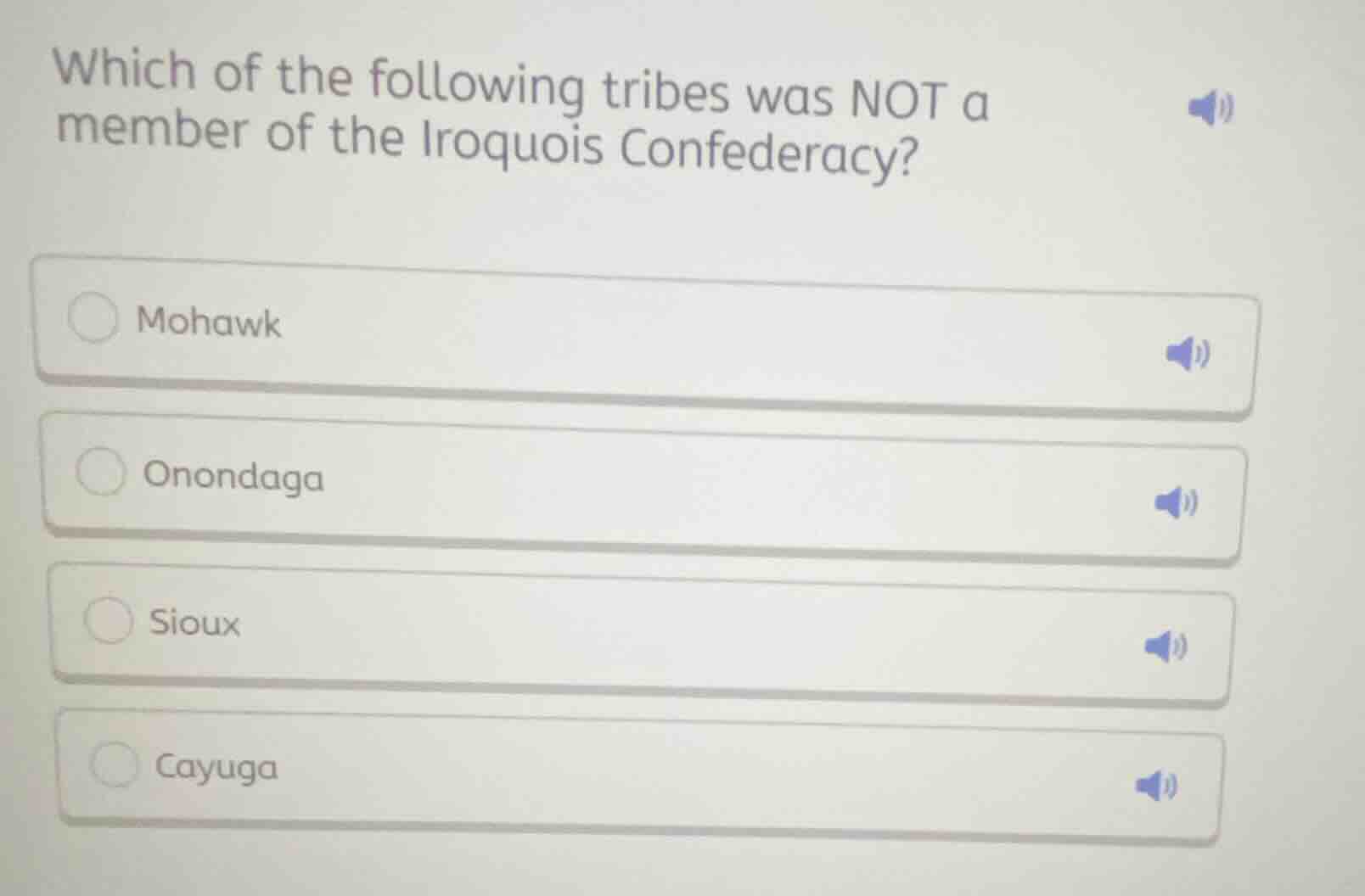 which of the following tribes was not a member of the iroquois confeder…