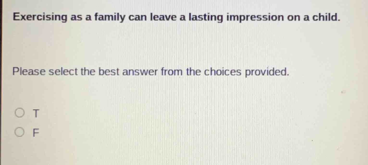 exercising as a family can leave a lasting impression on a child. pleas…