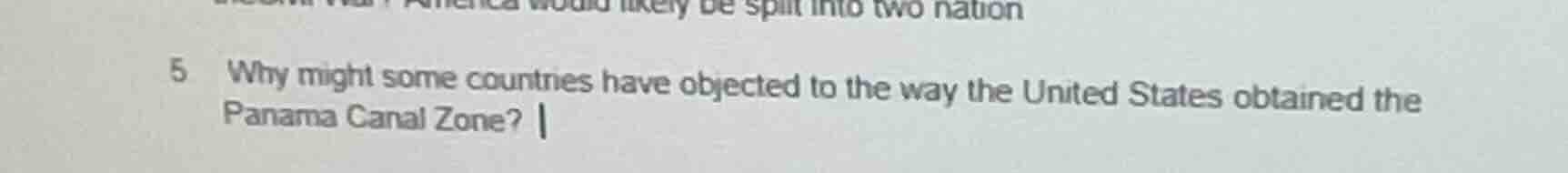 5 why might some countries have objected to the way the united states o…