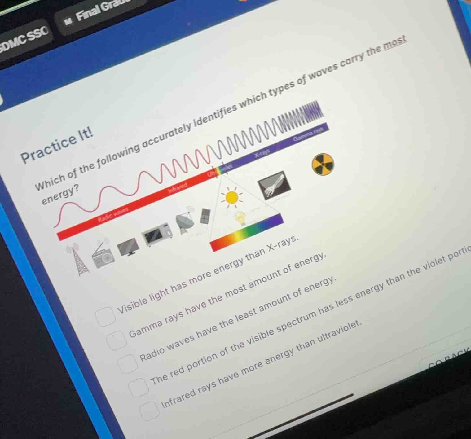 practice it! which of the following accurately identifies which types o…