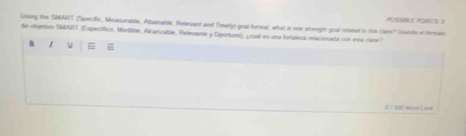 using the smart (specific, measurable, attainable, relevant and timely)…