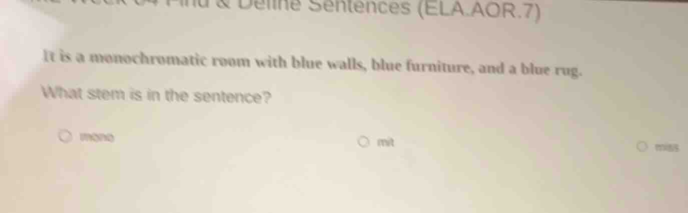 it is a monochromatic room with blue walls, blue furniture, and a blue …