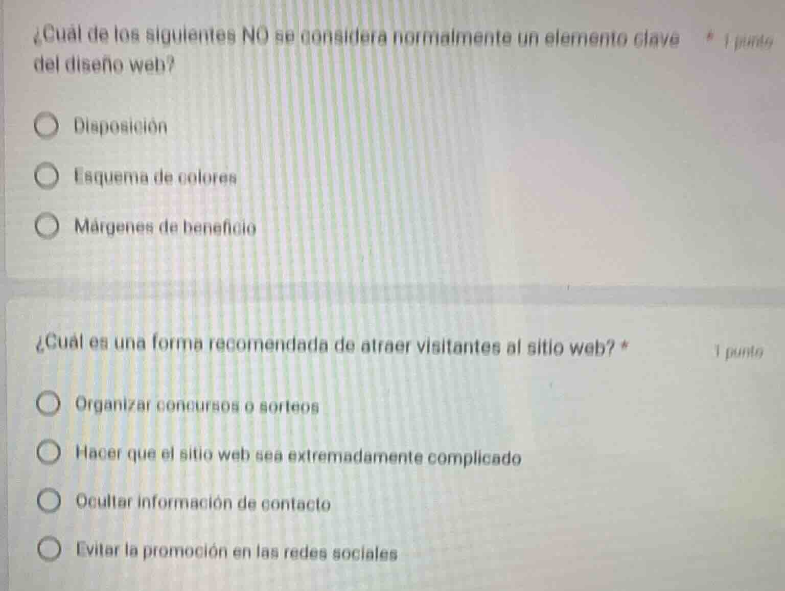 ¿cuál de los siguientes no se considera normalmente un elemento clave d…
