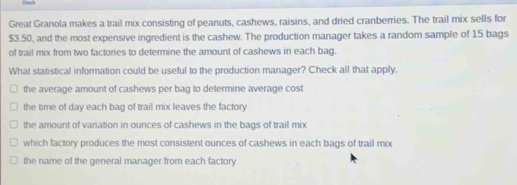 great granola makes a trail mix consisting of peanuts, cashews, raisins…