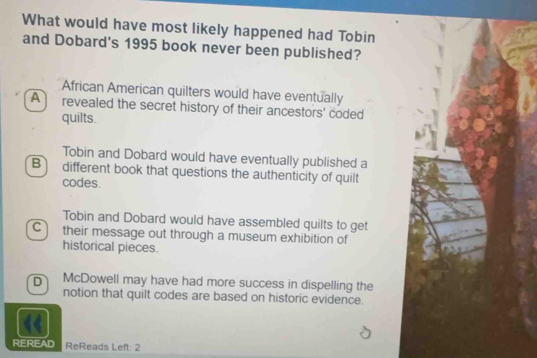 what would have most likely happened had tobin and dobards 1995 book ne…