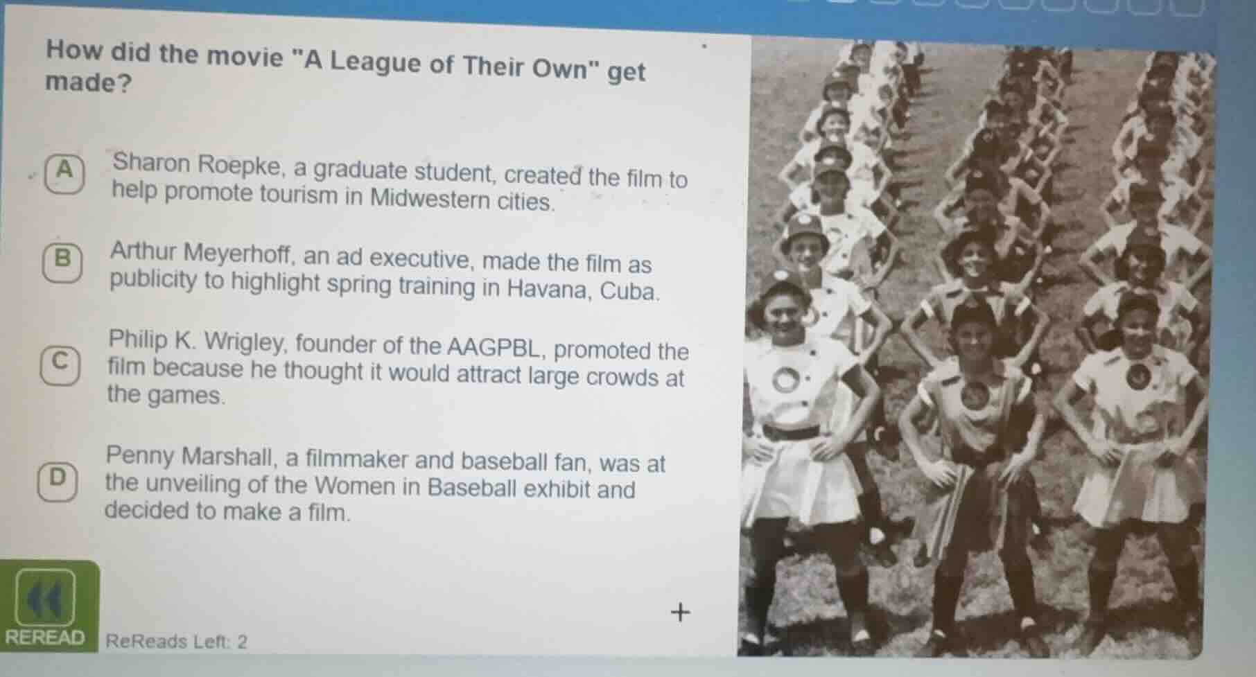 how did the movie \a league of their own\ get made? a sharon roepke, a …