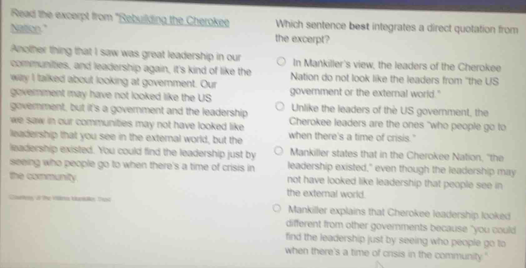 read the excerpt from ebuilding the cherokee nation.\ another thing tha…