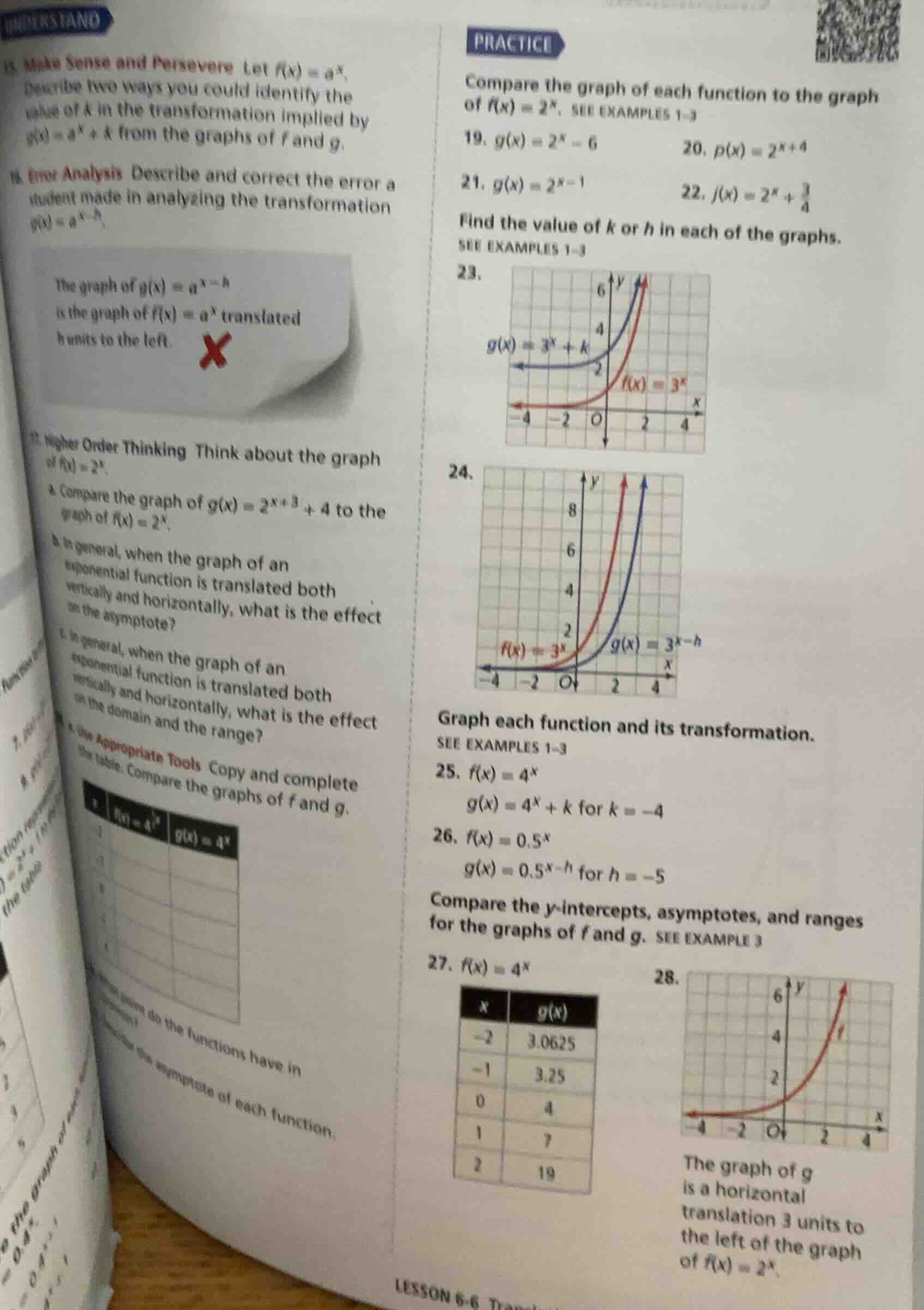 understand 15. make sense and persevere let ( f(x) = a^x ). describe tw…