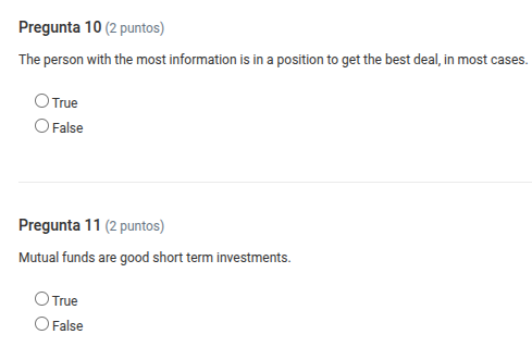 pregunta 10 (2 puntos) the person with the most information is in a pos…