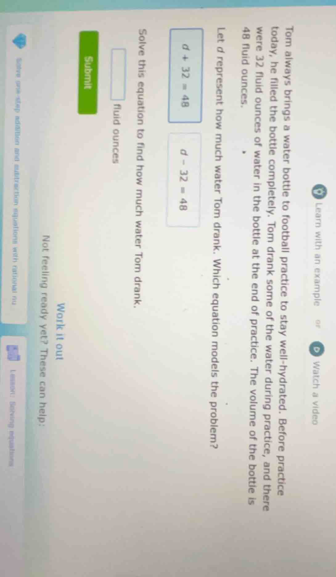 tom always brings a water bottle to football practice to stay well - hy…