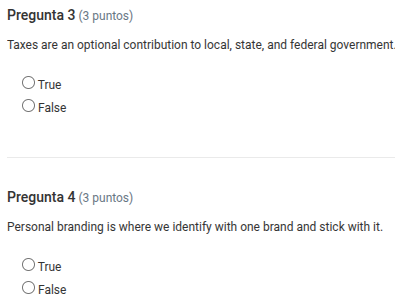 pregunta 3 (3 puntos) taxes are an optional contribution to local, stat…