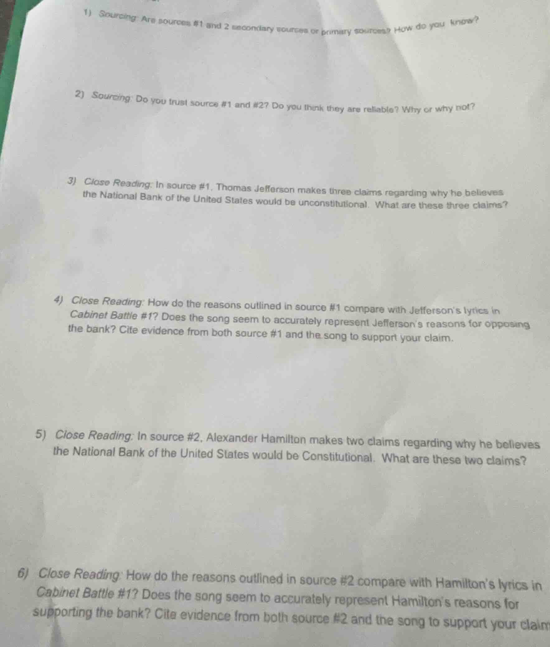 1) sourcing: are sources #1 and 2 secondary sources or primary sources?…