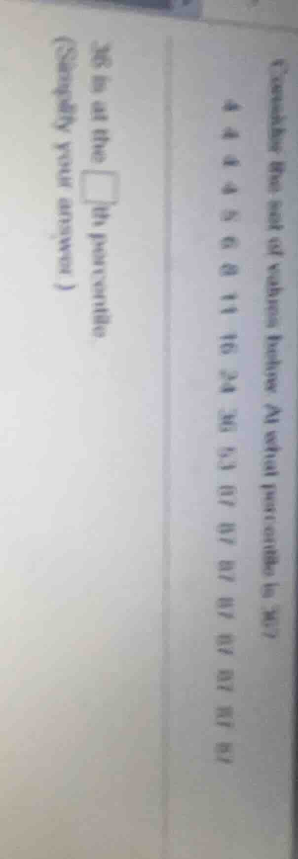 consider the list of numbers below. at what position is 38 in the \\box…