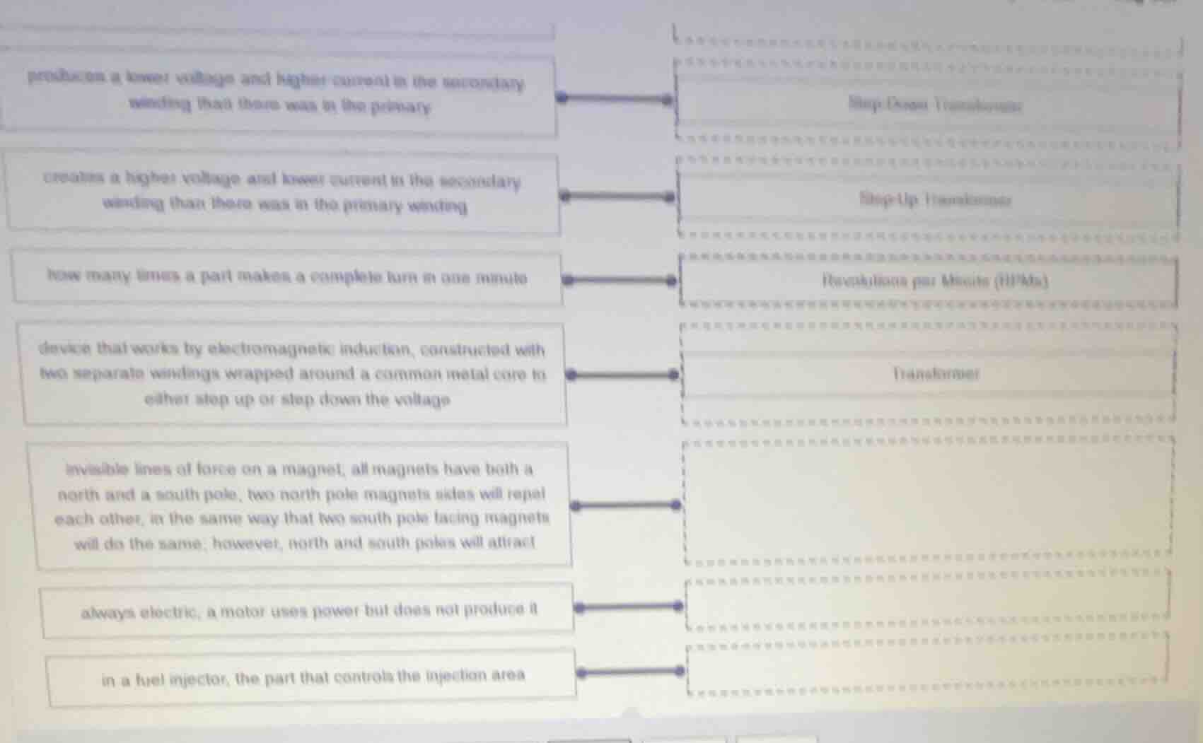 produces a lower voltage and higher current in the secondary winding th…