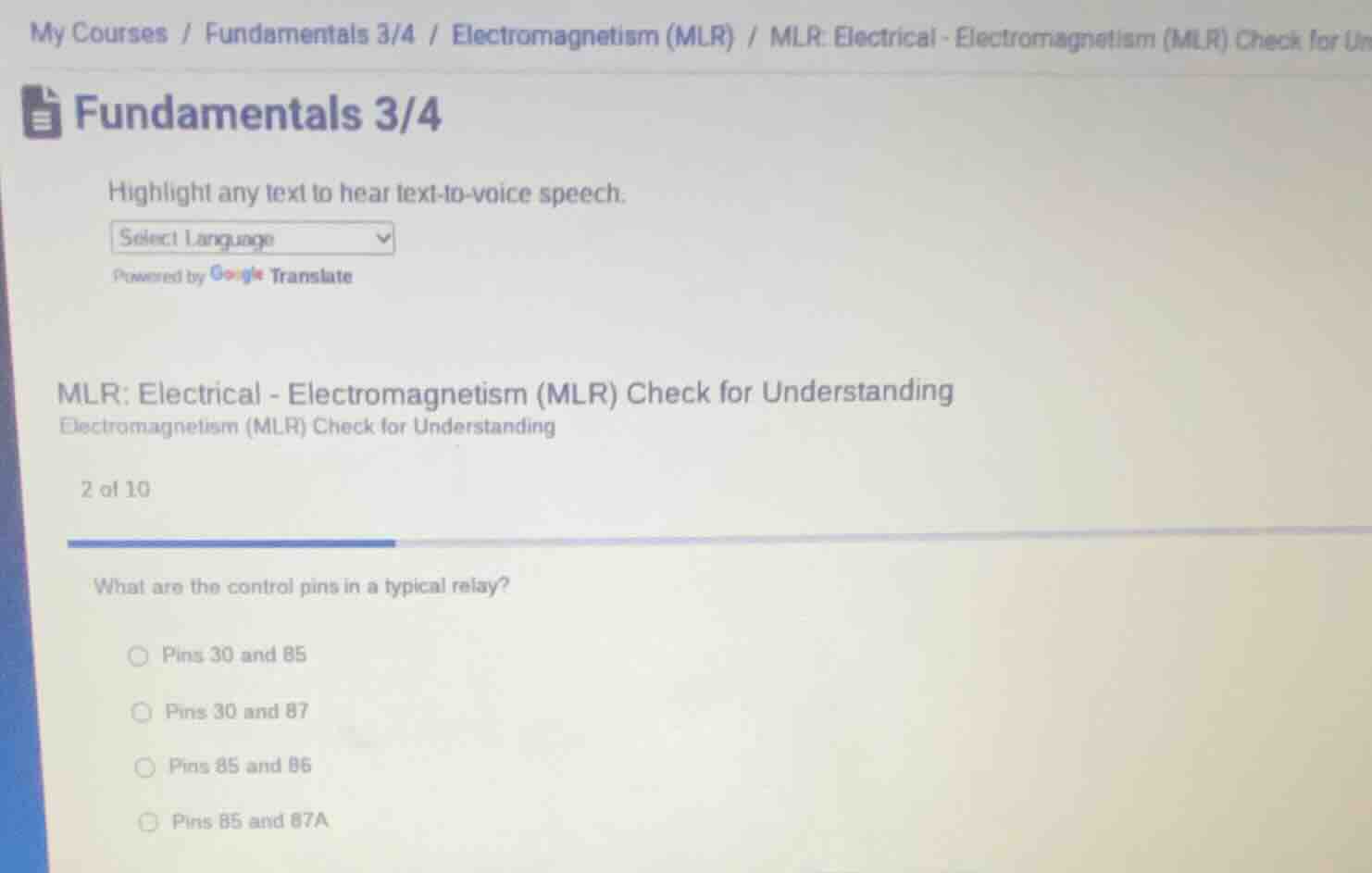 my courses / fundamentals 3/4 / electromagnetism (mlr) / mlr: electrica…