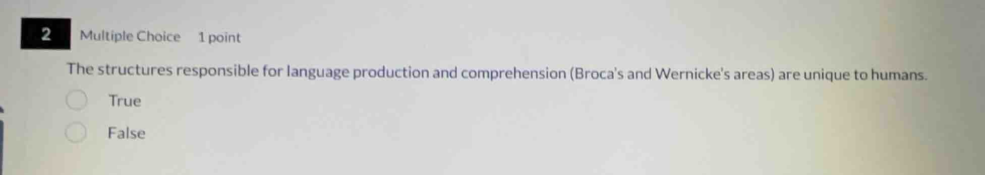 2 multiple choice 1 point the structures responsible for language produ…