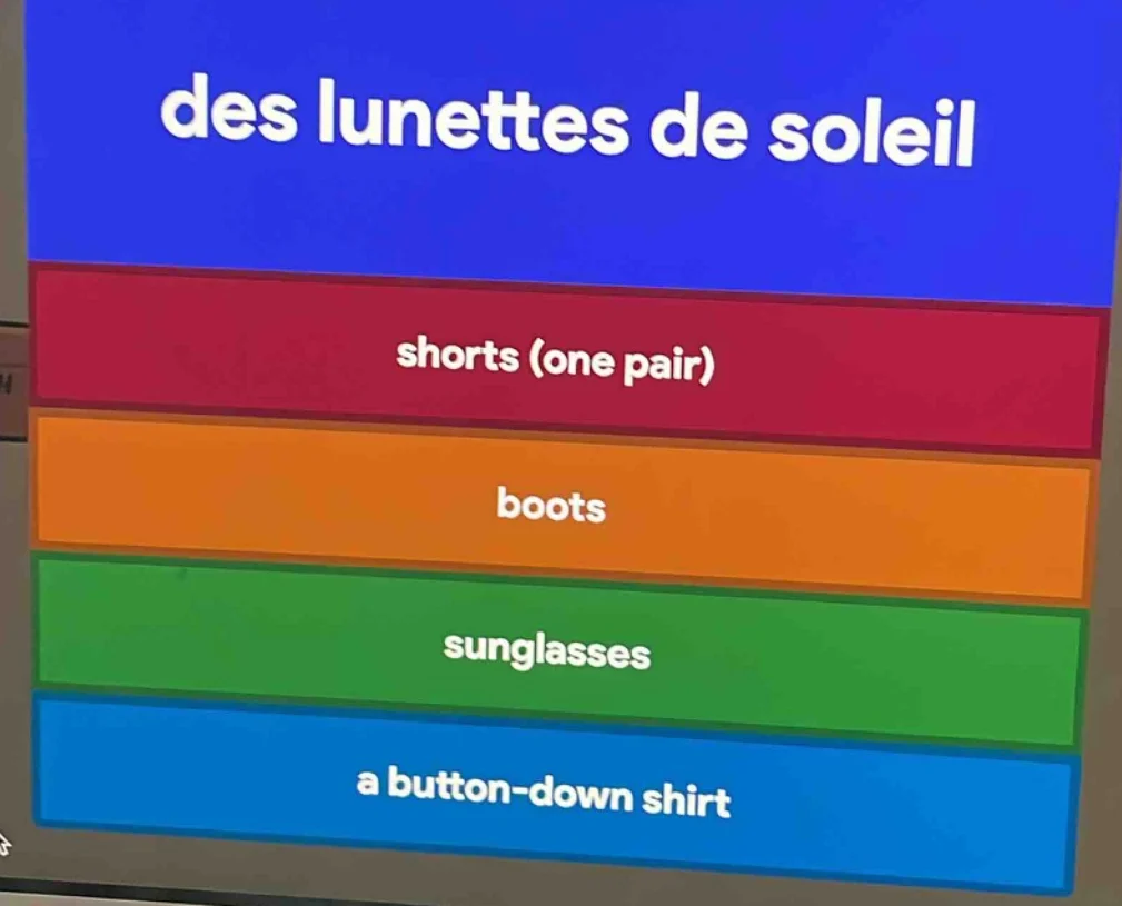 des lunettes de soleil shorts (one pair) boots sunglasses a button - do…