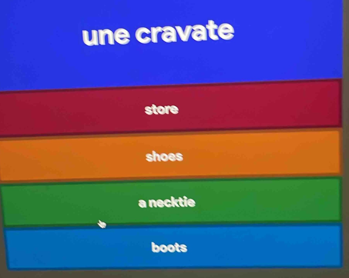 une cravate store shoes a necktie boots