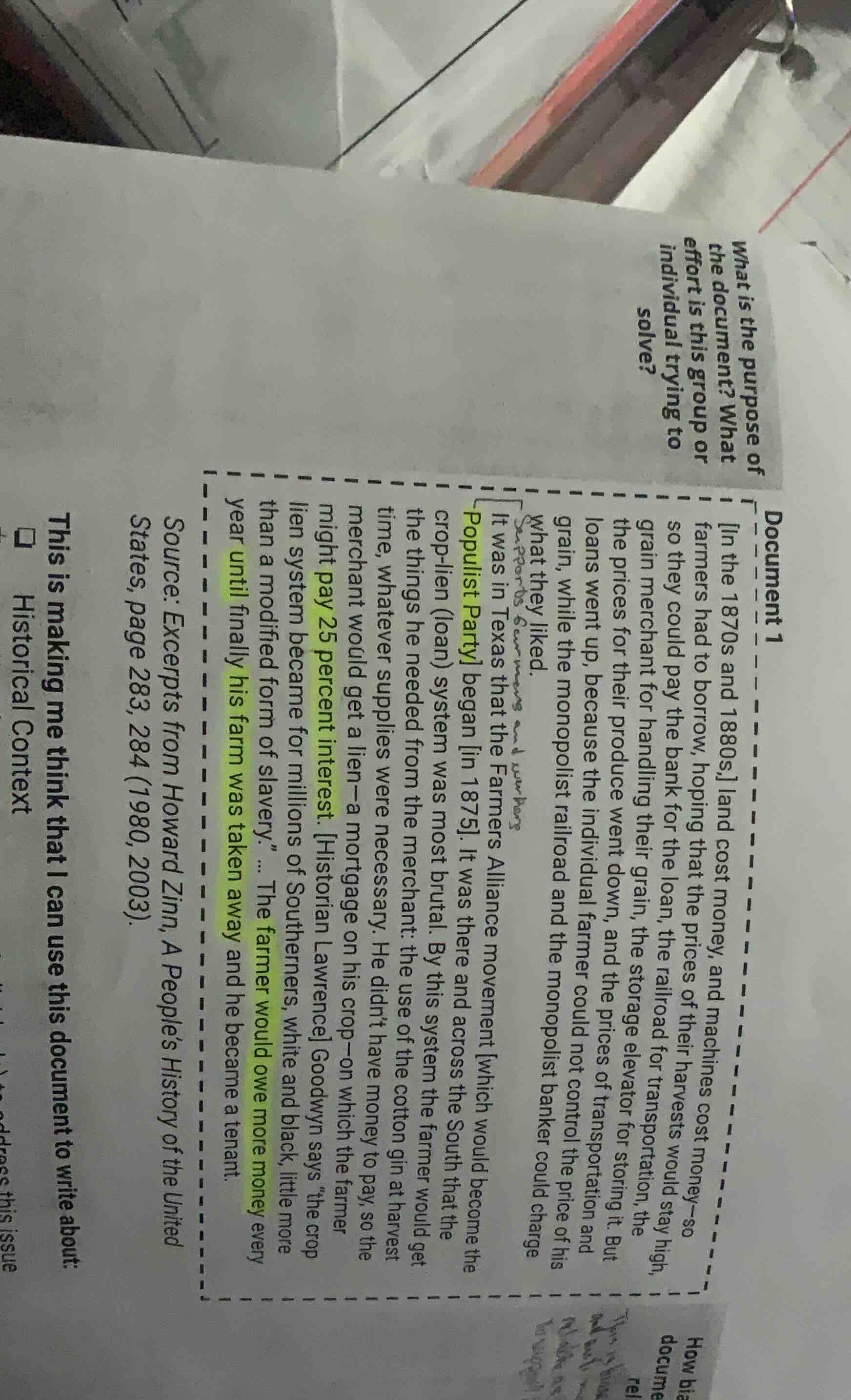 what is the purpose of the document? what effort is this group or indiv…