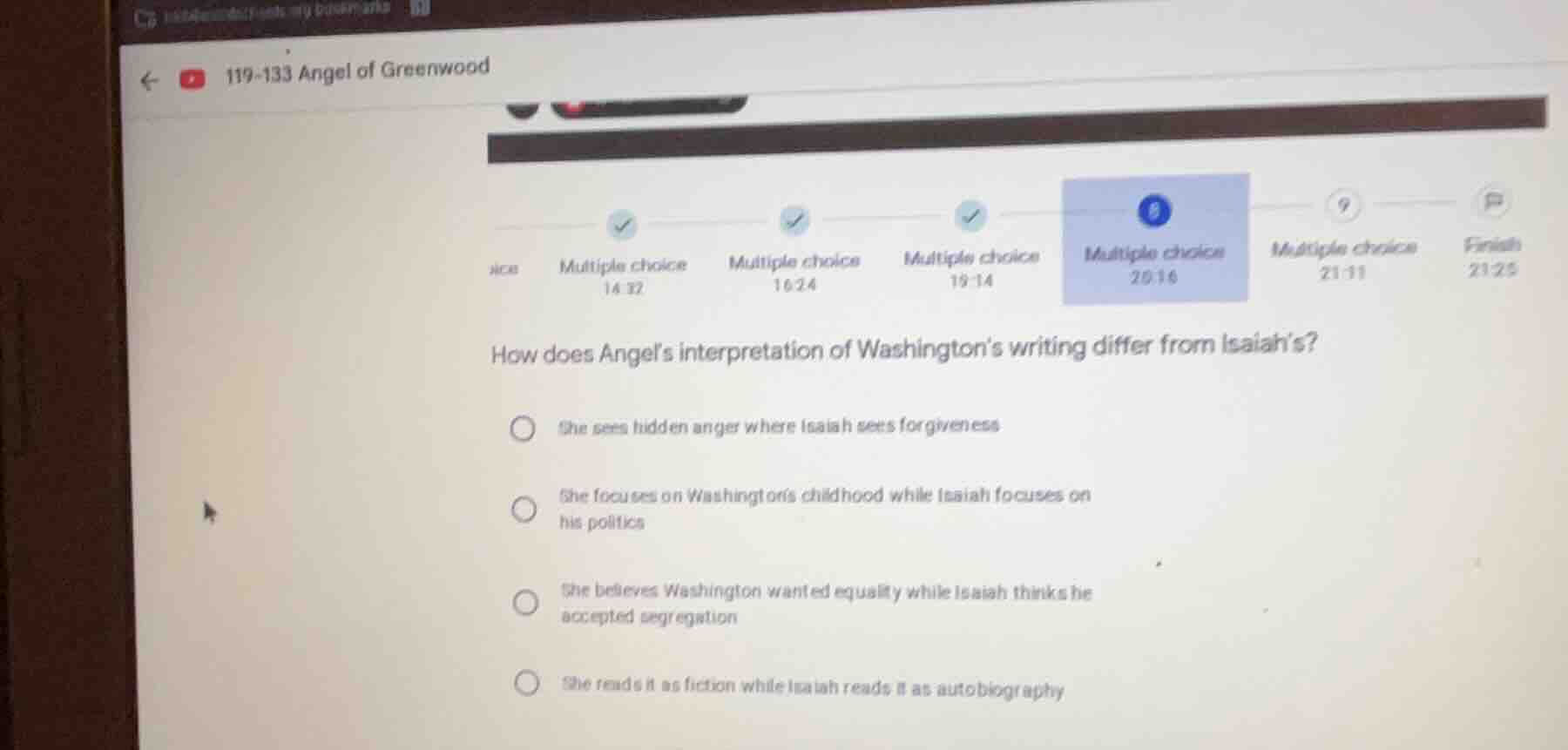 119-133 angel of greenwood how does angel’s interpretation of washingto…