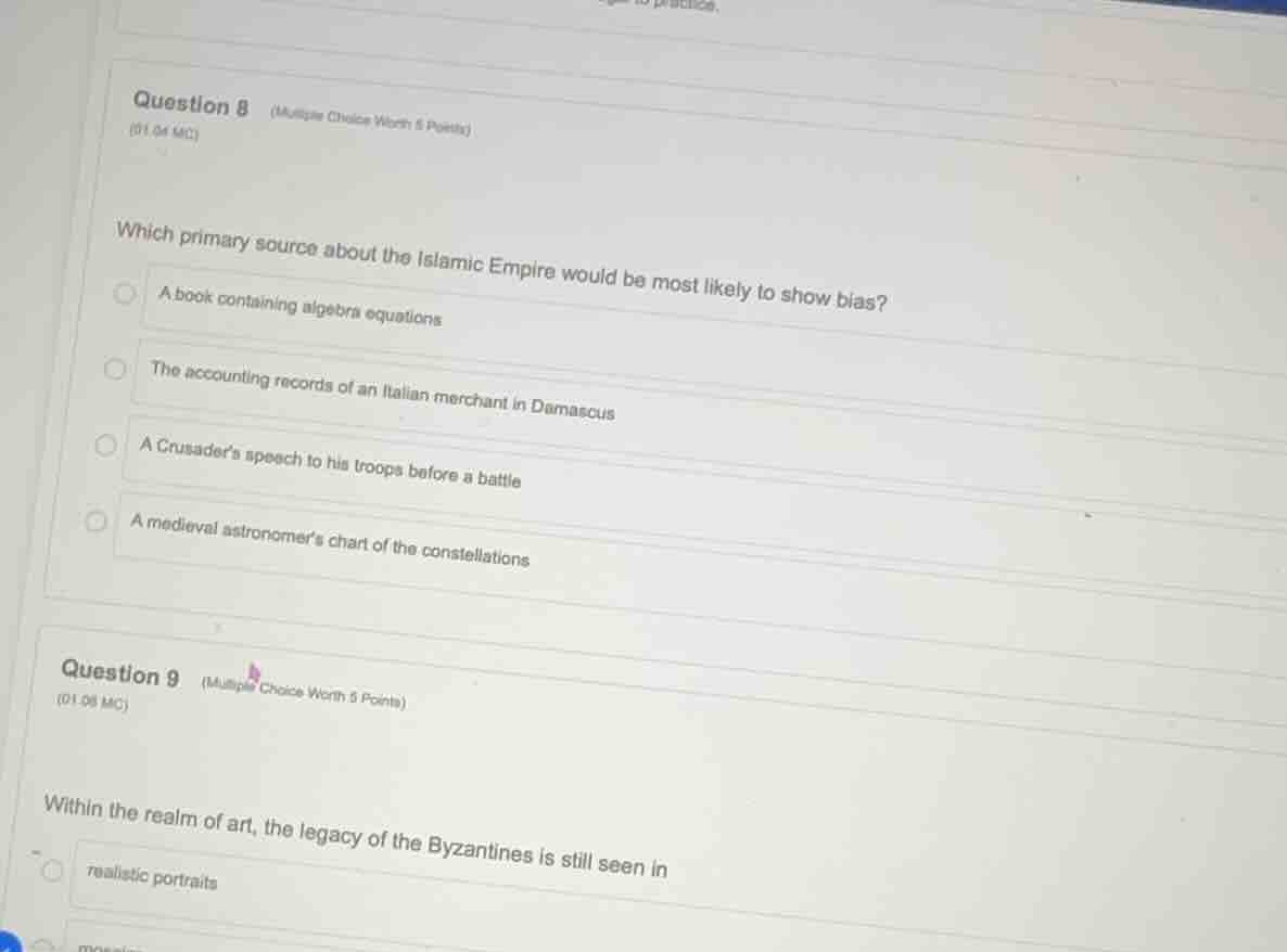 question 8 (multiple choice worth 5 points) (01.06 mc) which primary so…