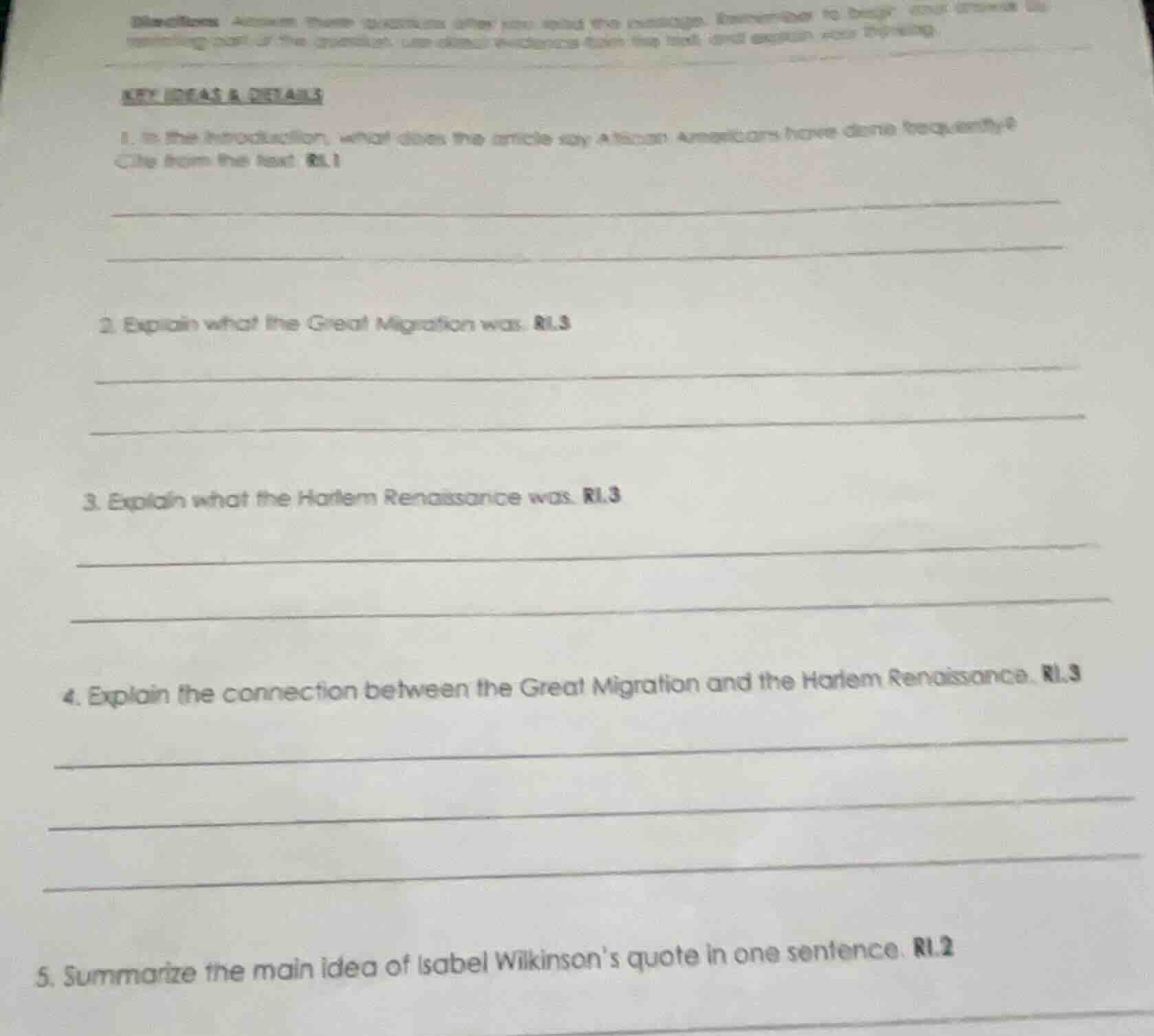 directions: answer these questions after you read the passage. remember…