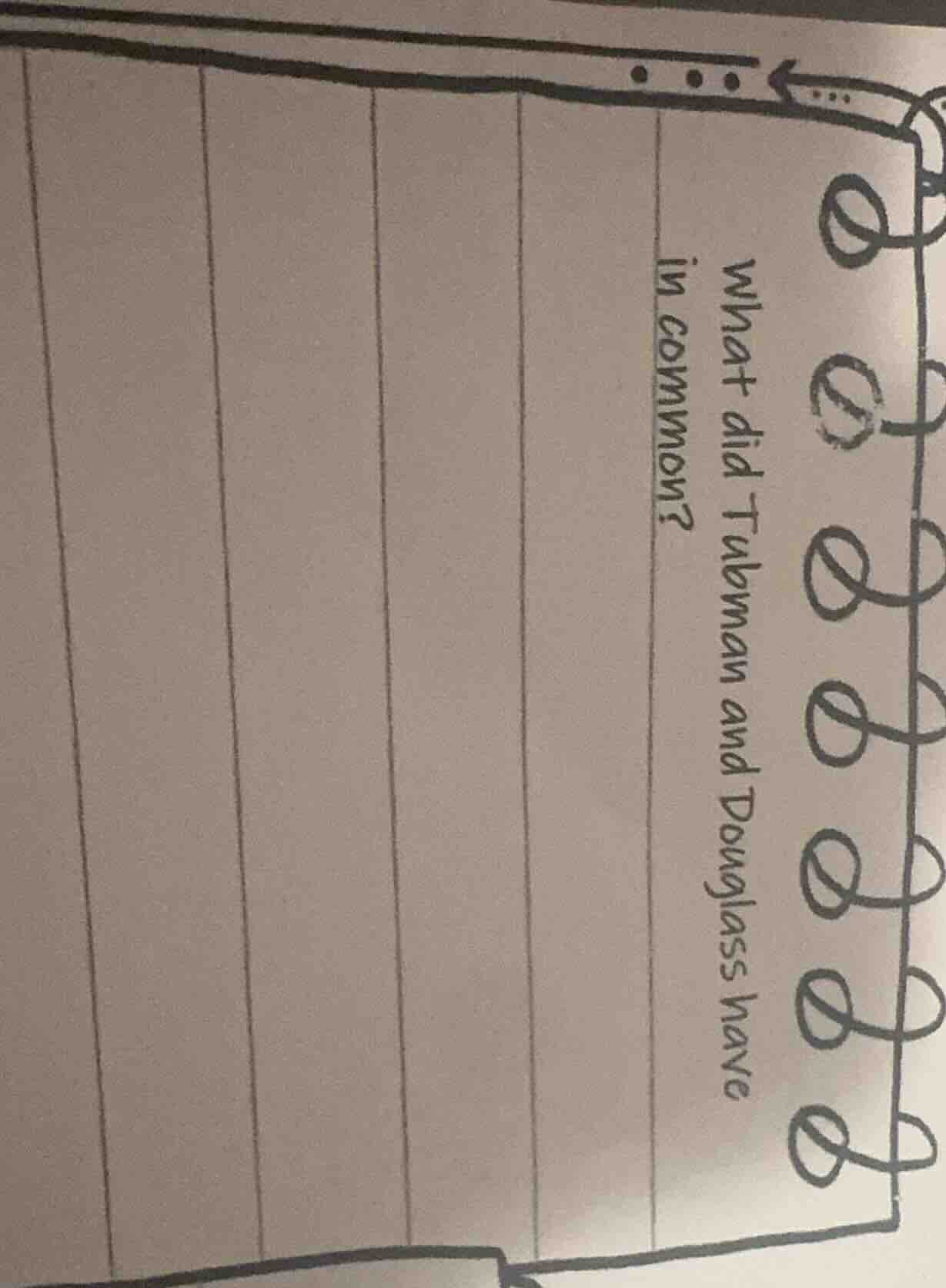 what did tubman and douglass have in common?