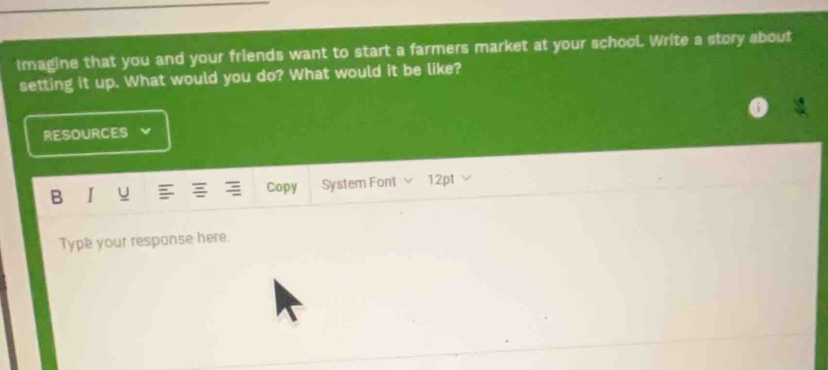imagine that you and your friends want to start a farmers market at you…