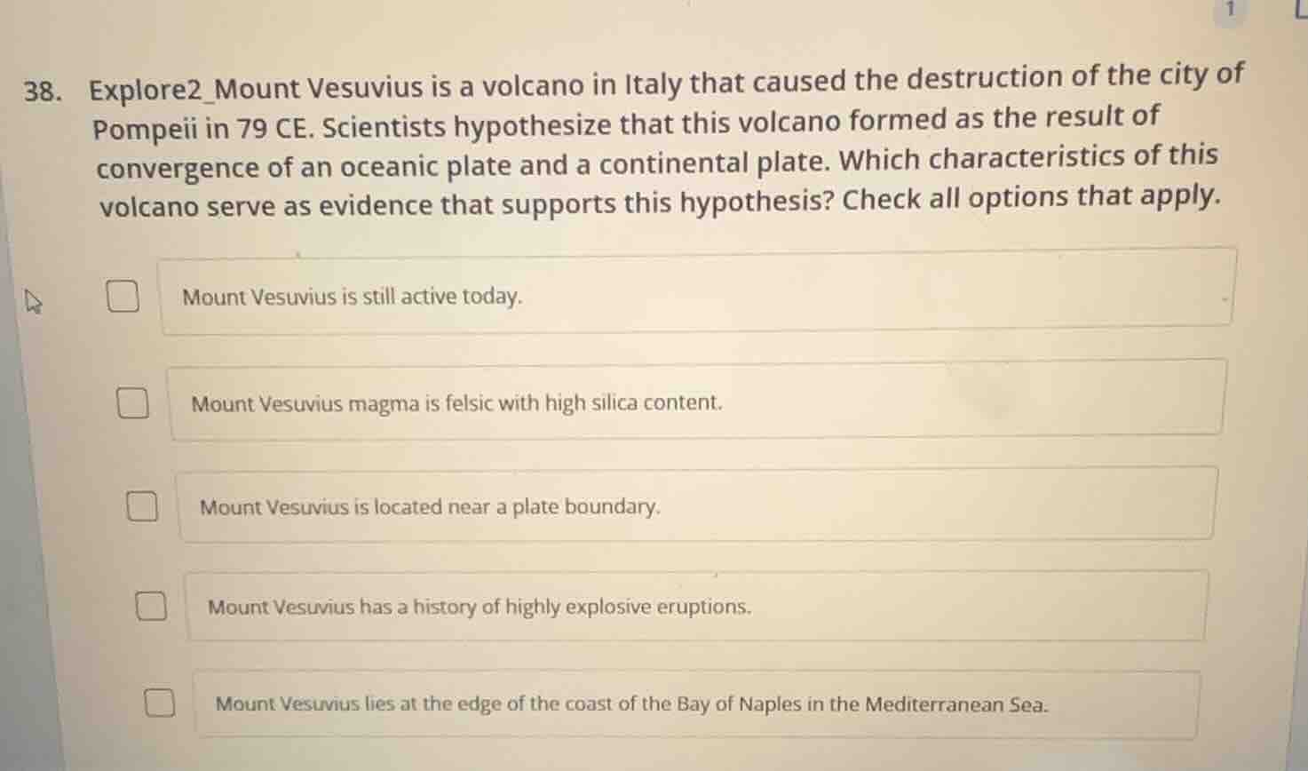 38. explore2_mount vesuvius is a volcano in italy that caused the destr…