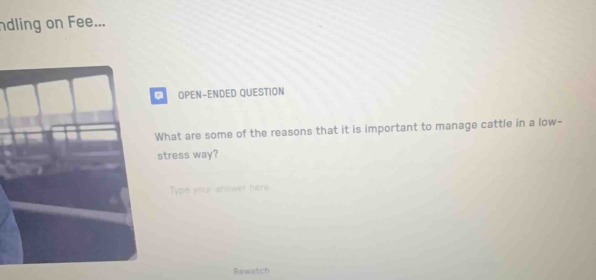 open-ended question what are some of the reasons that it is important t…