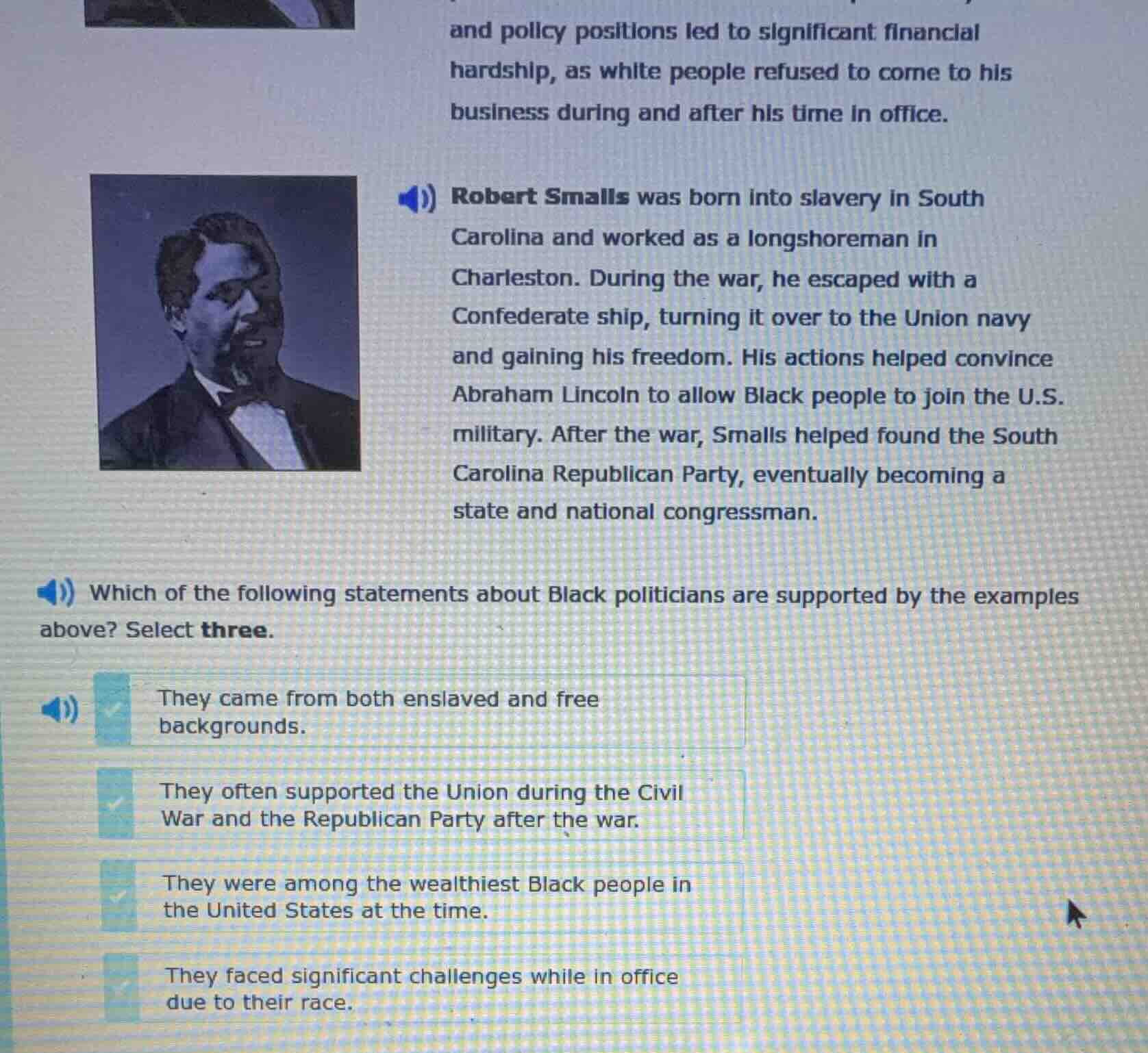 and policy positions led to significant financial hardship, as white pe…