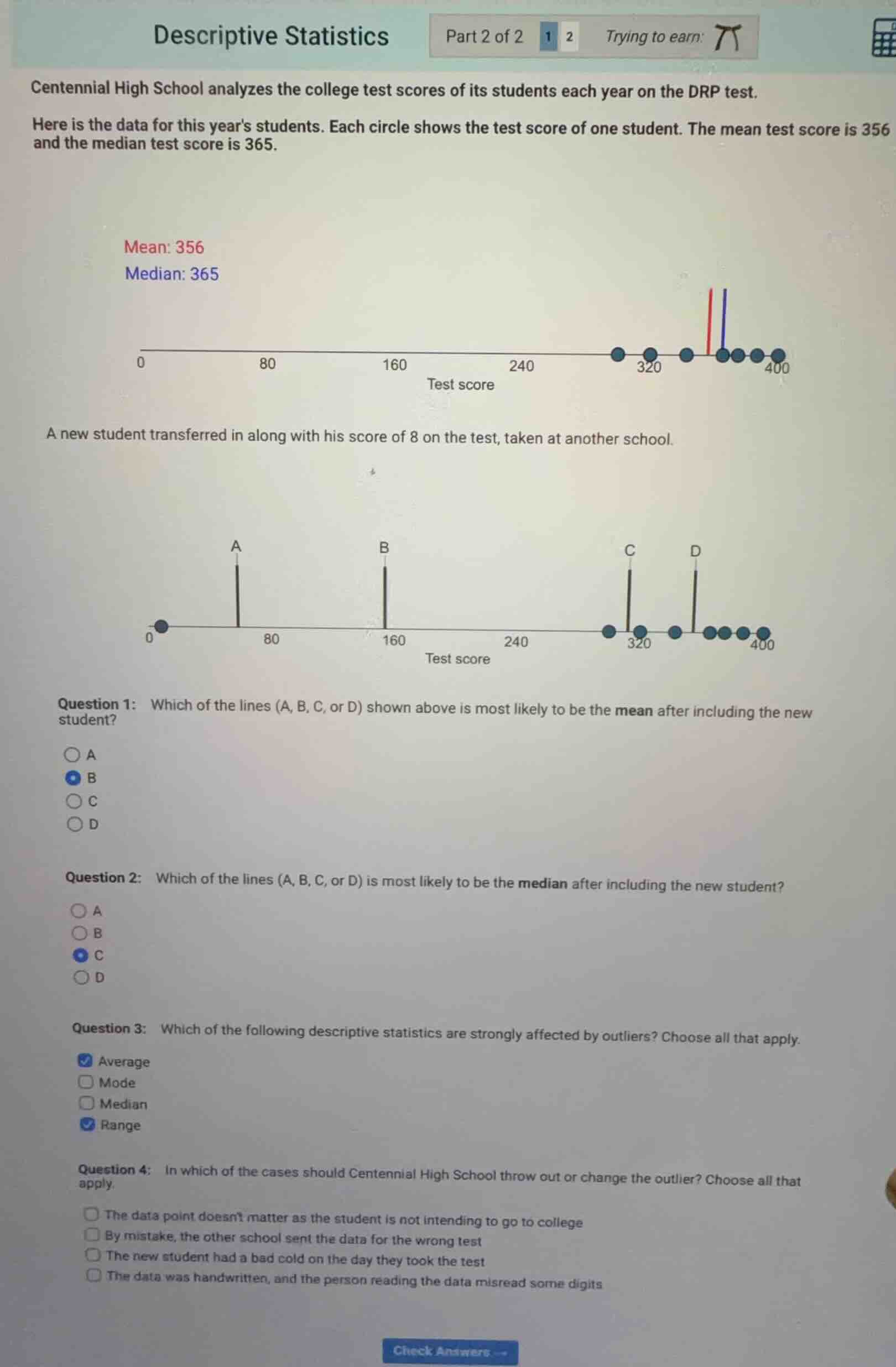descriptive statistics part 2 of 2 centennial high school analyzes the …