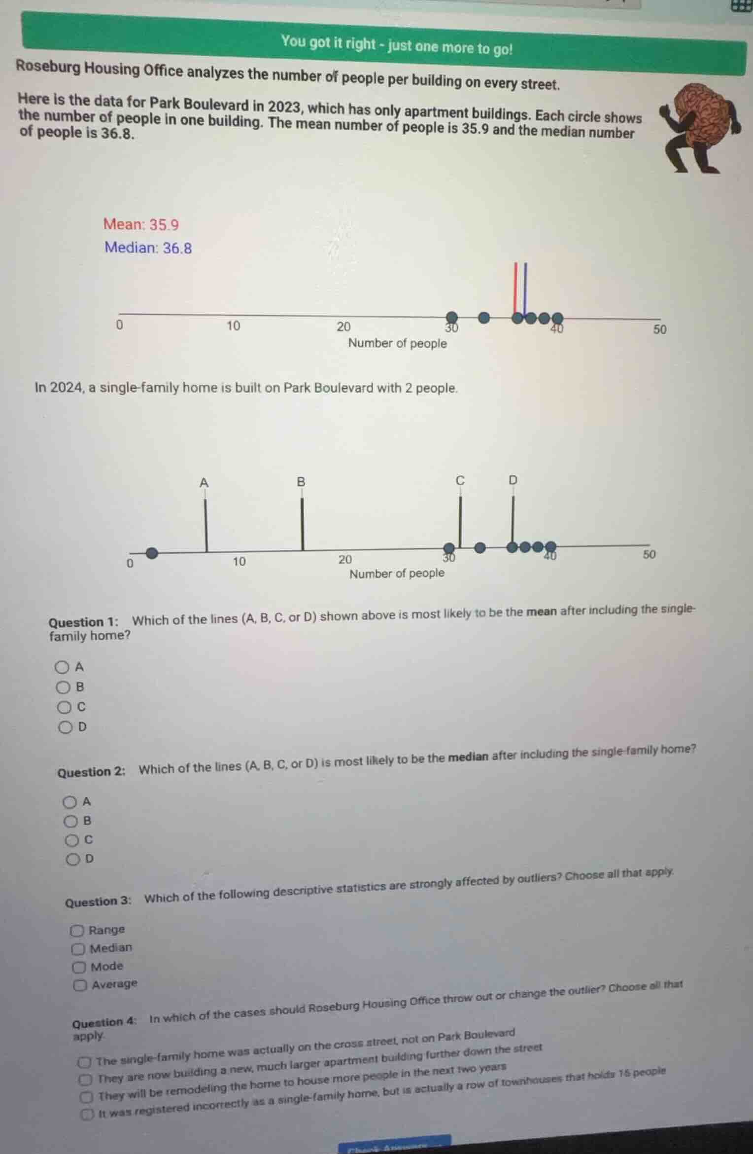 you got it right - just one more to go! roseburg housing office analyze…
