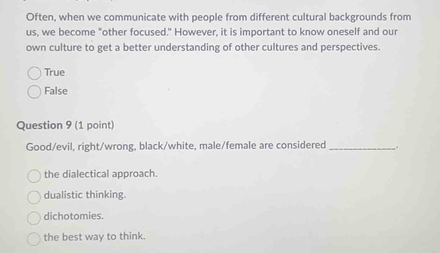 often, when we communicate with people from different cultural backgrou…