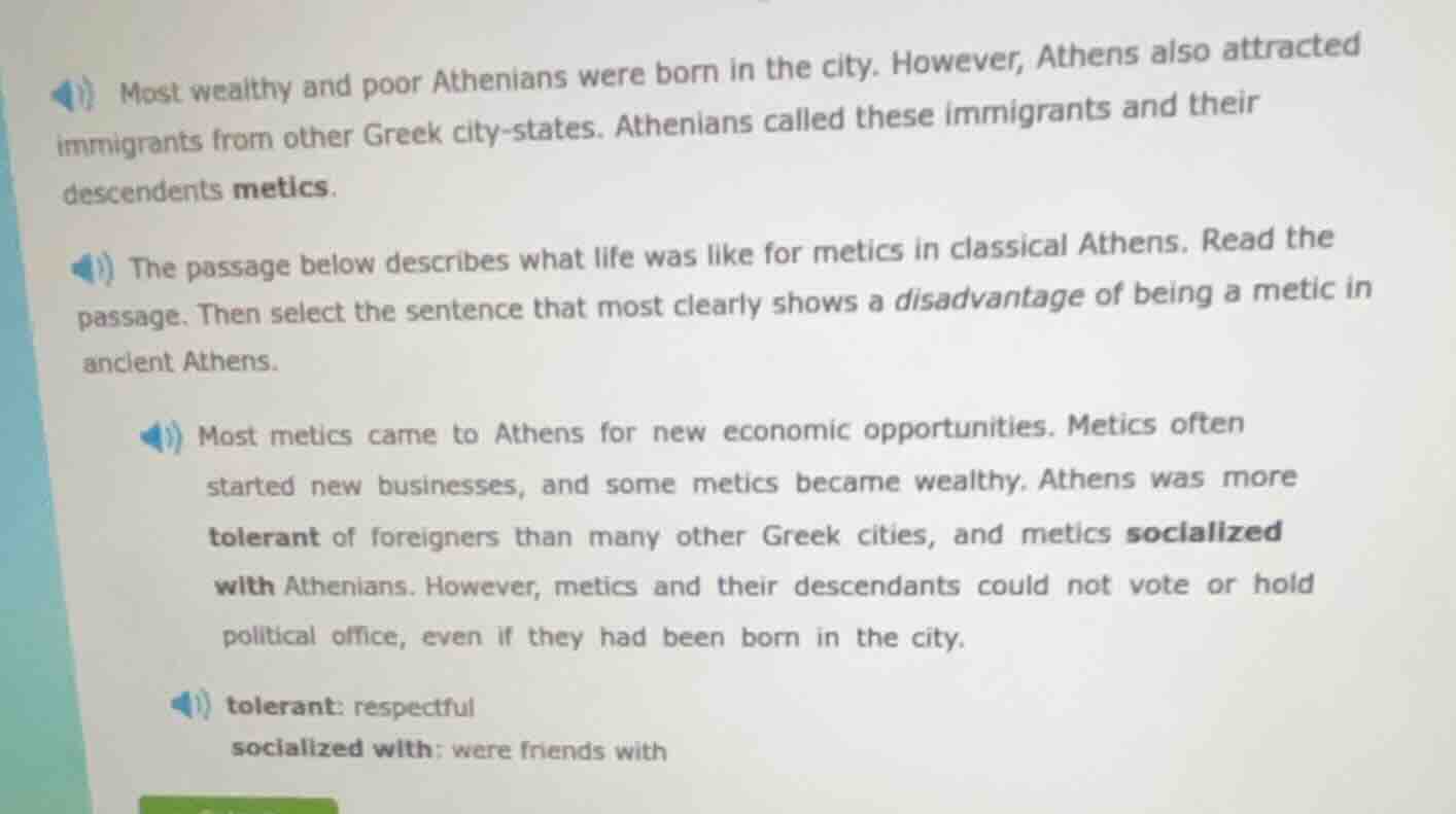most wealthy and poor athenians were born in the city. however, athens …