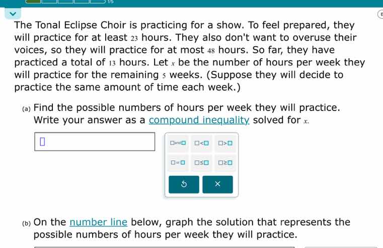 the tonal eclipse choir is practicing for a show. to feel prepared, the…