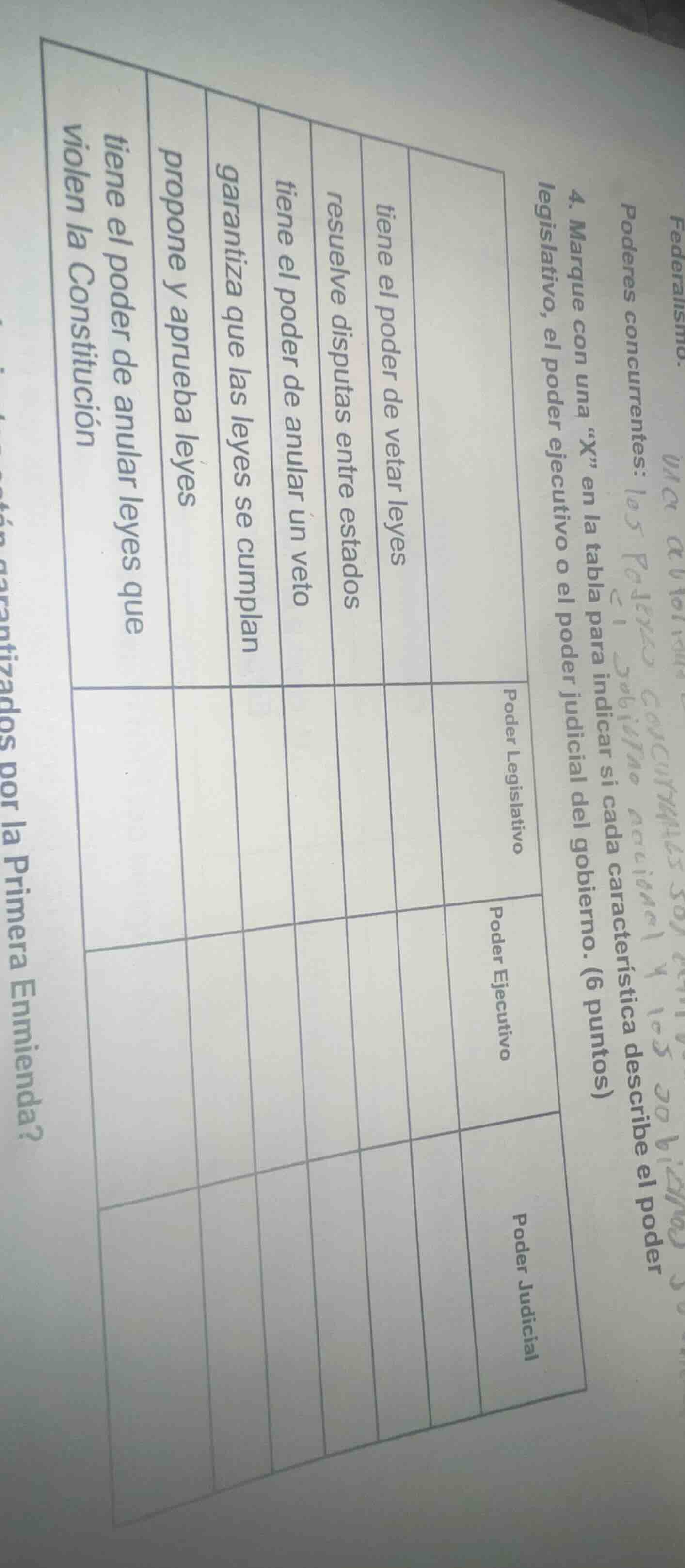 4. marque con una \x\ en la tabla para indicar si cada característica d…