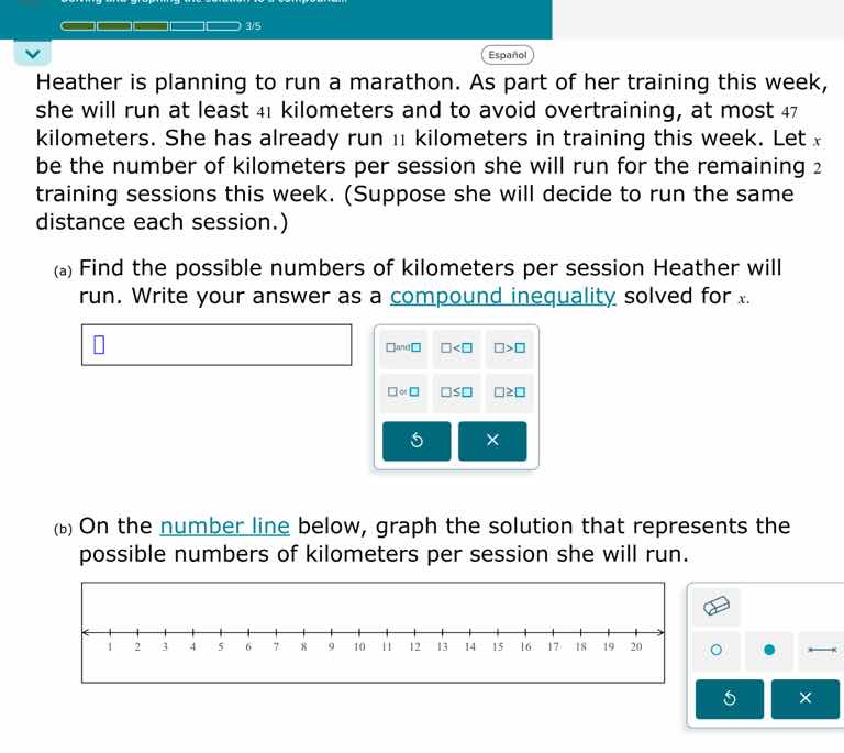 heather is planning to run a marathon. as part of her training this wee…