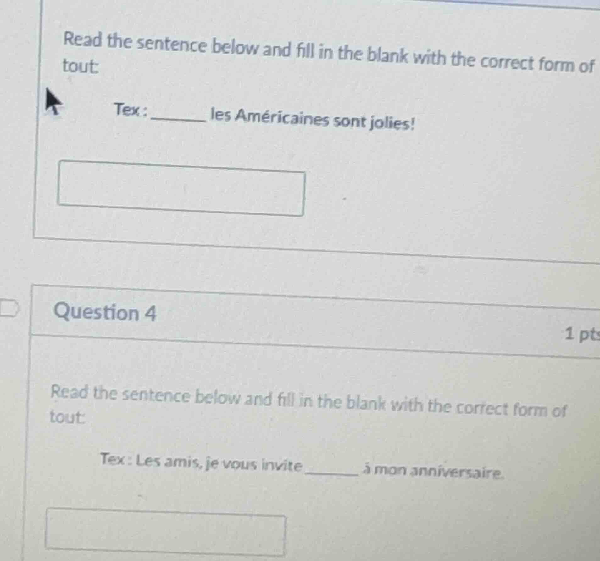 read the sentence below and fill in the blank with the correct form of …